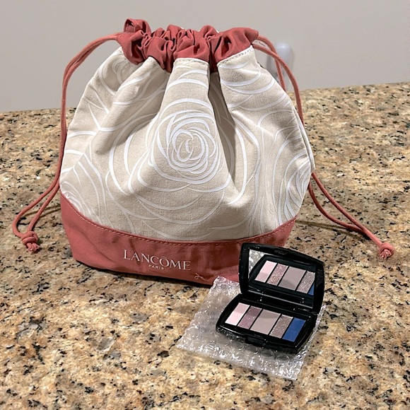 Lancome Other - New Lancome makeup bag and eyeshadow palette